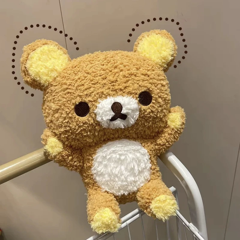 Cute Cartoon Rilakkuma Bear Plush Doll Toys Soothing And Sleeping Dolls Hugging Bears Soft Sofa Cushion Hug Pillow Surprise Gift