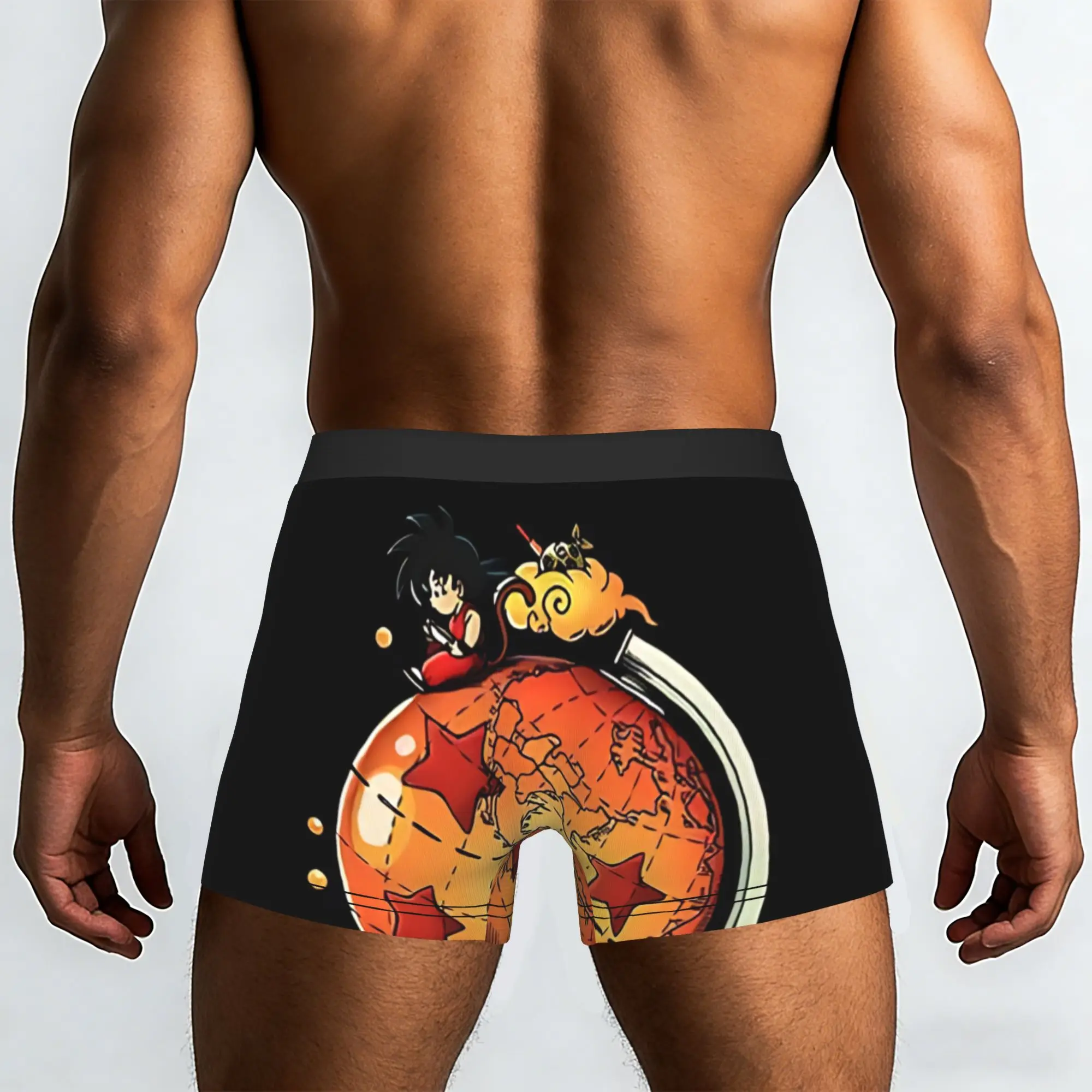 Cute Globe  Bandai DRAGON BALL Underpants Breathbale Panties Men's Underwear Comfortable Shorts Boxer Briefs