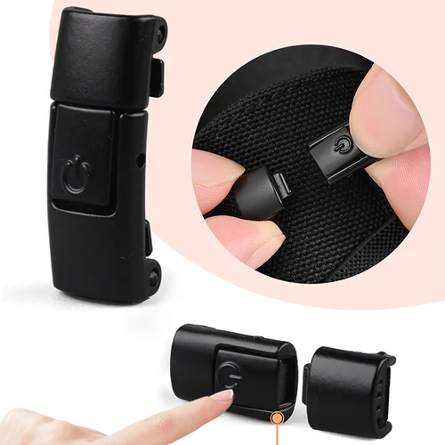 Imagen 2 del producto Cordones de zapatos sin atar de 8mm, cordones con cierre a presión sin corbatas, cordones elásticos, zapatillas de deporte para niños y adultos, cordones planos ensanchados para zapatos