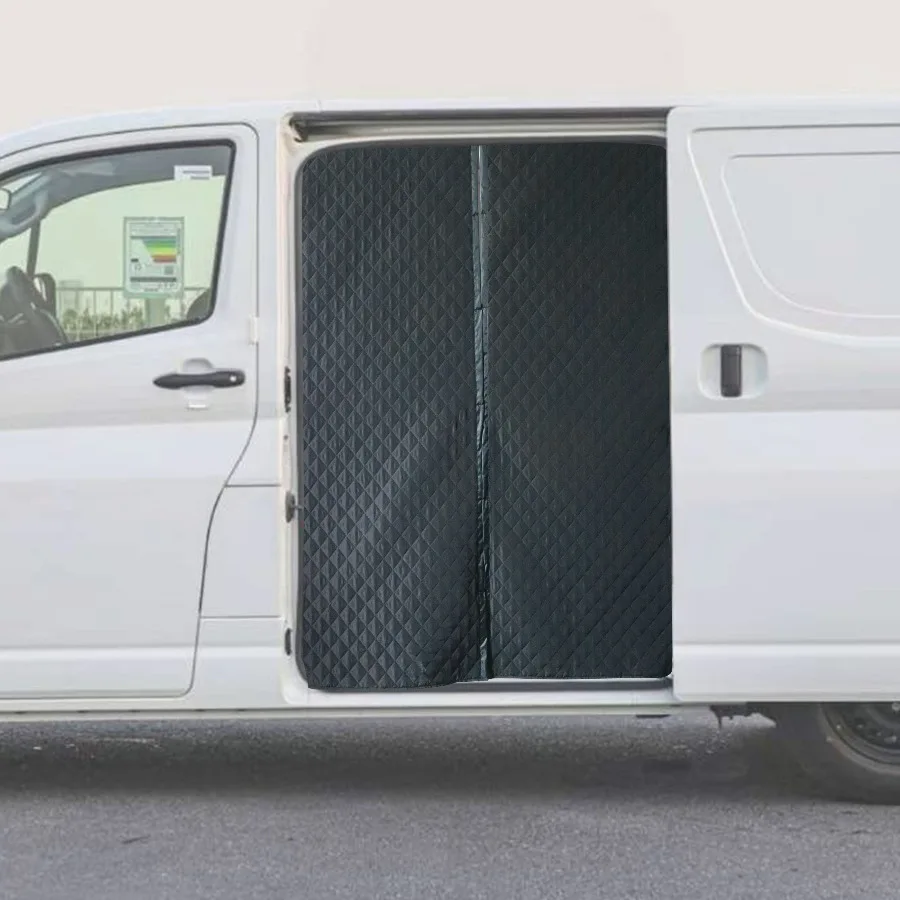 

RV Insulated Door Cover 180cmx133cm RV Door Insulation Curtain for Winter Waterproof Oxford Thermal Insulated Blanket for RV