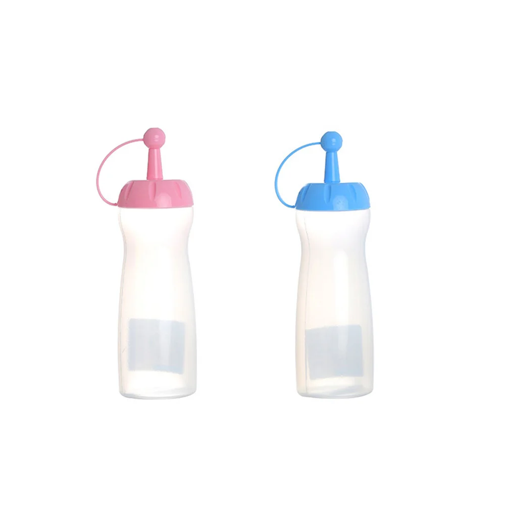 

2pcs Sauce Bottle Kitchen Accessories Dishes Squeeze Containers Condiment Dispenser Reusable Transparent Plastic BPA Free