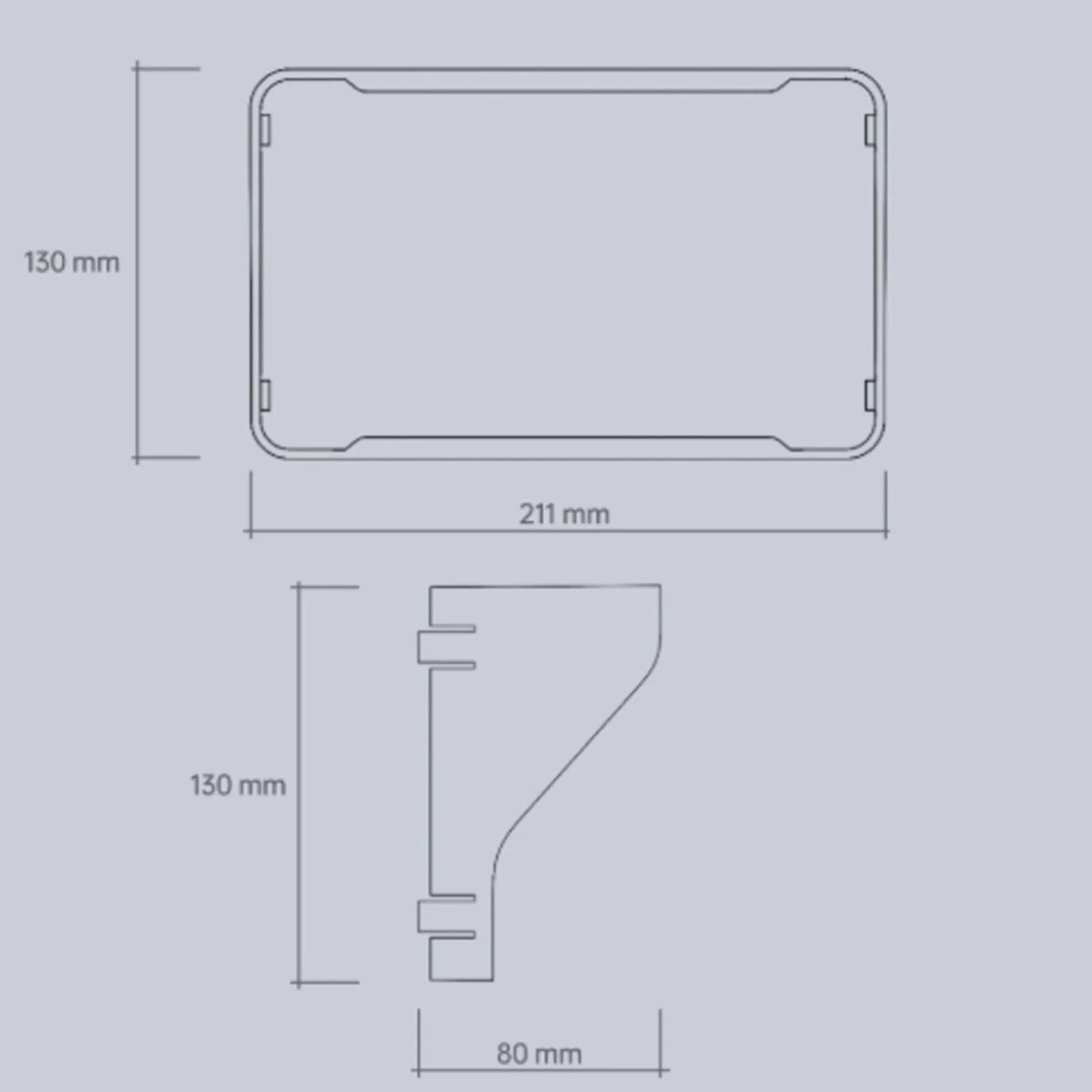 

Козырек Zontes 368G 22*14*8 см, антибликовый козырек, устойчивый к падениям материал, простая установка, защита для экрана инструмента