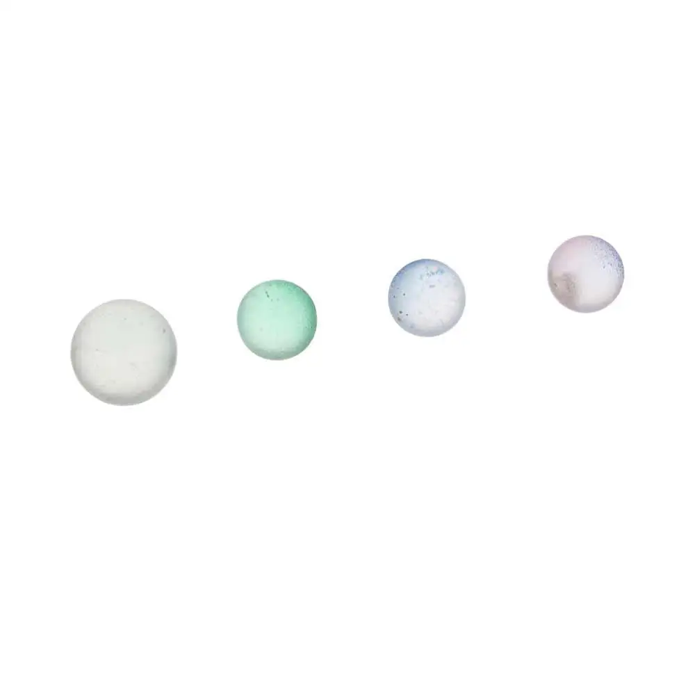 Máquina de enchimento de vaso, contas pequenas, mármores, brinquedos de aquário, bola de vidro luminosa, materiais artesanais, mármores de vidro, máquina de pinball