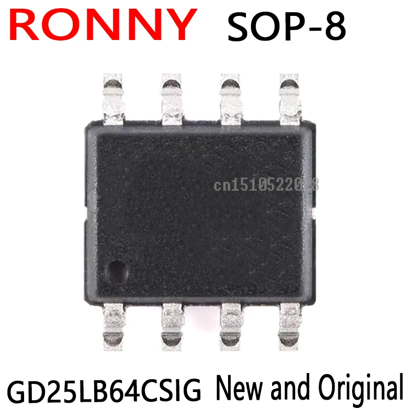 5PCS New and Original SOP-8 25LB64CSIG GD25LB64CSIG