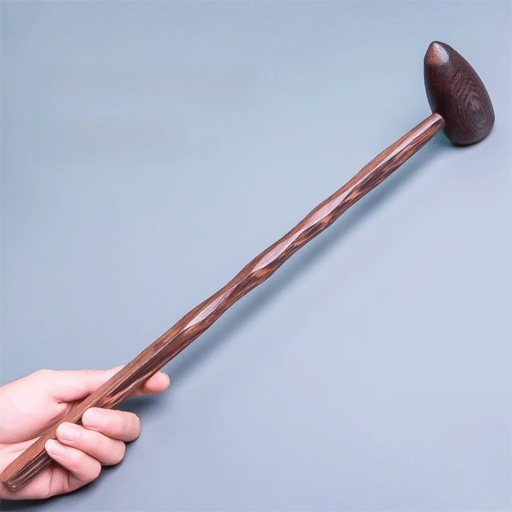 

Ergonomic Gourd Shape Wooden Massage Hammer Acupressure Massage Tool Back Massage Hammer Muscle Relief Roller Ball Hammer Legs