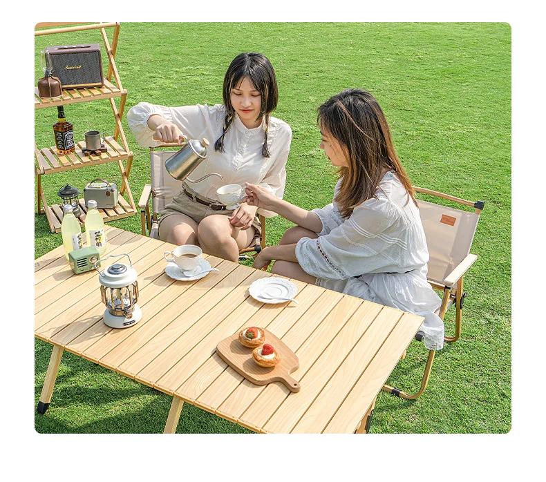 

Portable Folding Chair and Lightweight Camping Equipment Backrest Beach Chair