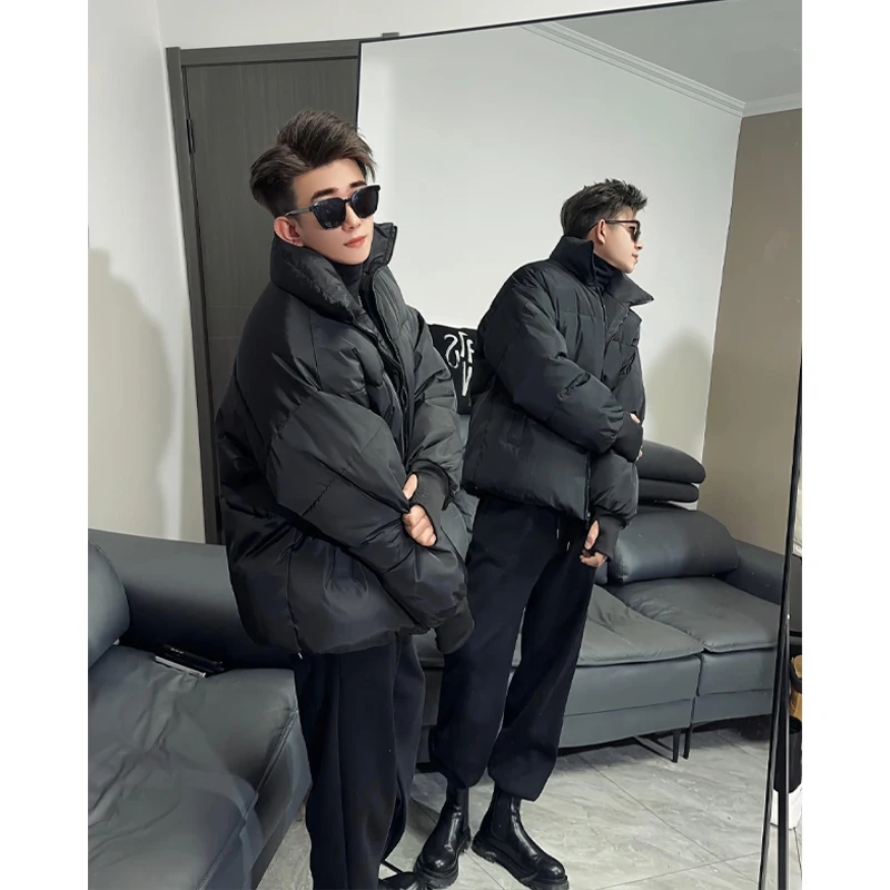 

Мужские брюки Cleanfit с высокой талией, прямые, на флисовой подкладке, с манжетами, для весны и осени, повседневные