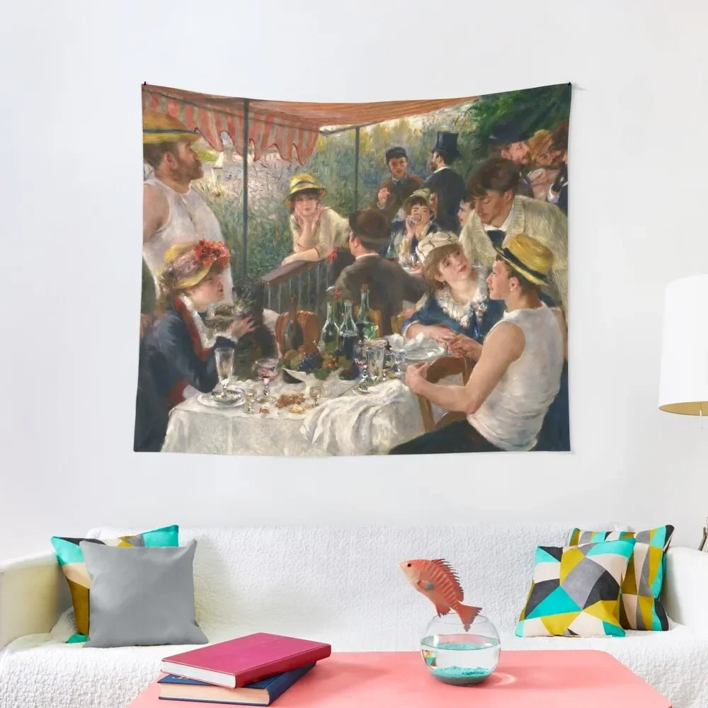 Pierre-Auguste Renoir Luncheon of the Boating Party Tapestry Bedrooms Decorations On The Wall Art Mural Tapestry