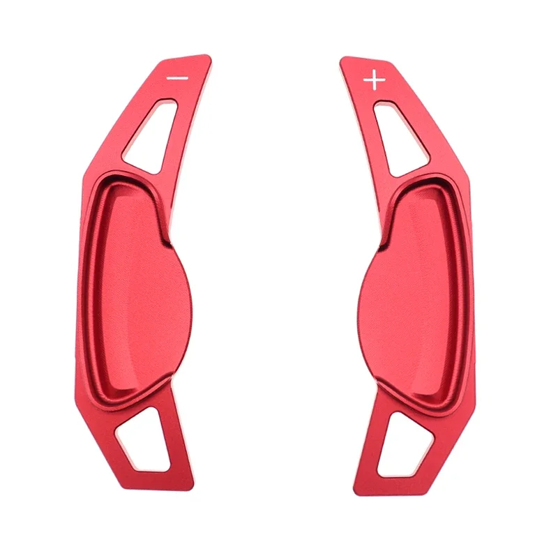 2Pcs Car Steering Wheel DSG Shift Paddles extension shifters Stickers For Benz Smart 451 453 Fortwo 09-17 Forfour 2015-2017