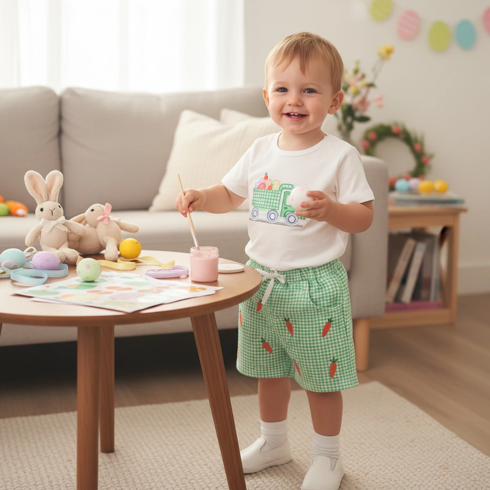 0-4Y Boys Easter Sh…