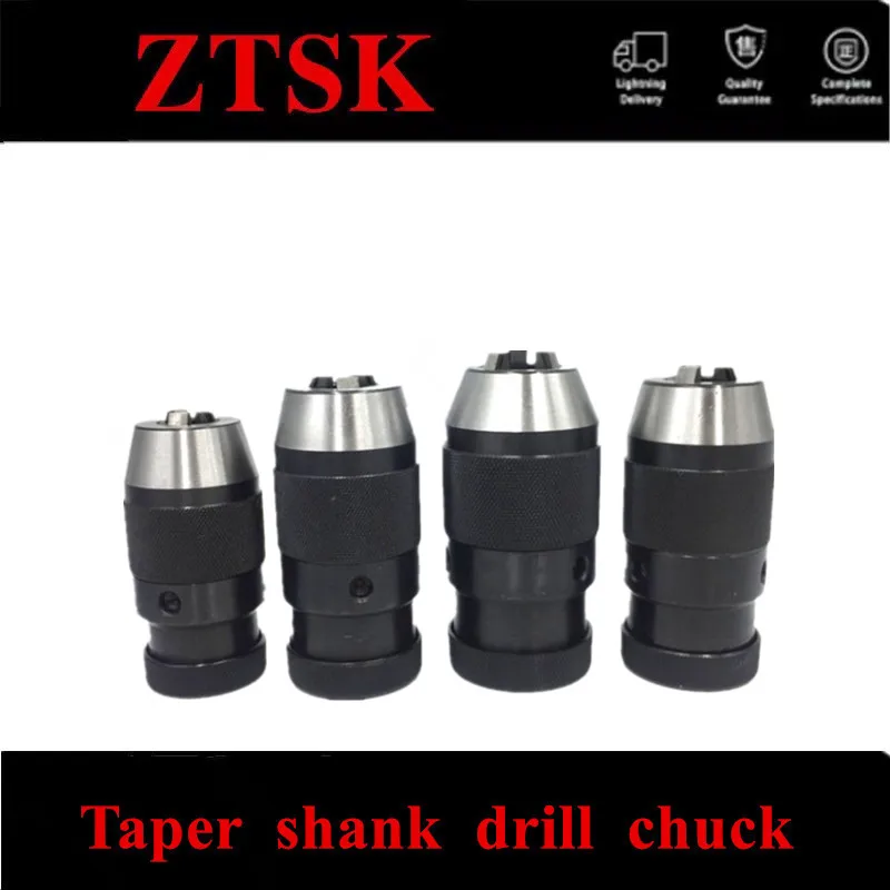 Automatic Self-tightening Drill Chuck B10 B12 B16 B18 B22 0.5-6 1-10 1-13 1-16 5-20 Morse MT1/MT2/3/4 taper shank connecting rod