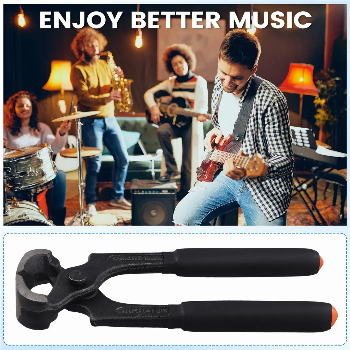 ABJX Professional Guitar Fret Wire Nipper Puller Plier String Cutter Luthier Tool Scissors Fret Wire Nippers Puller DROP SHIPPIN