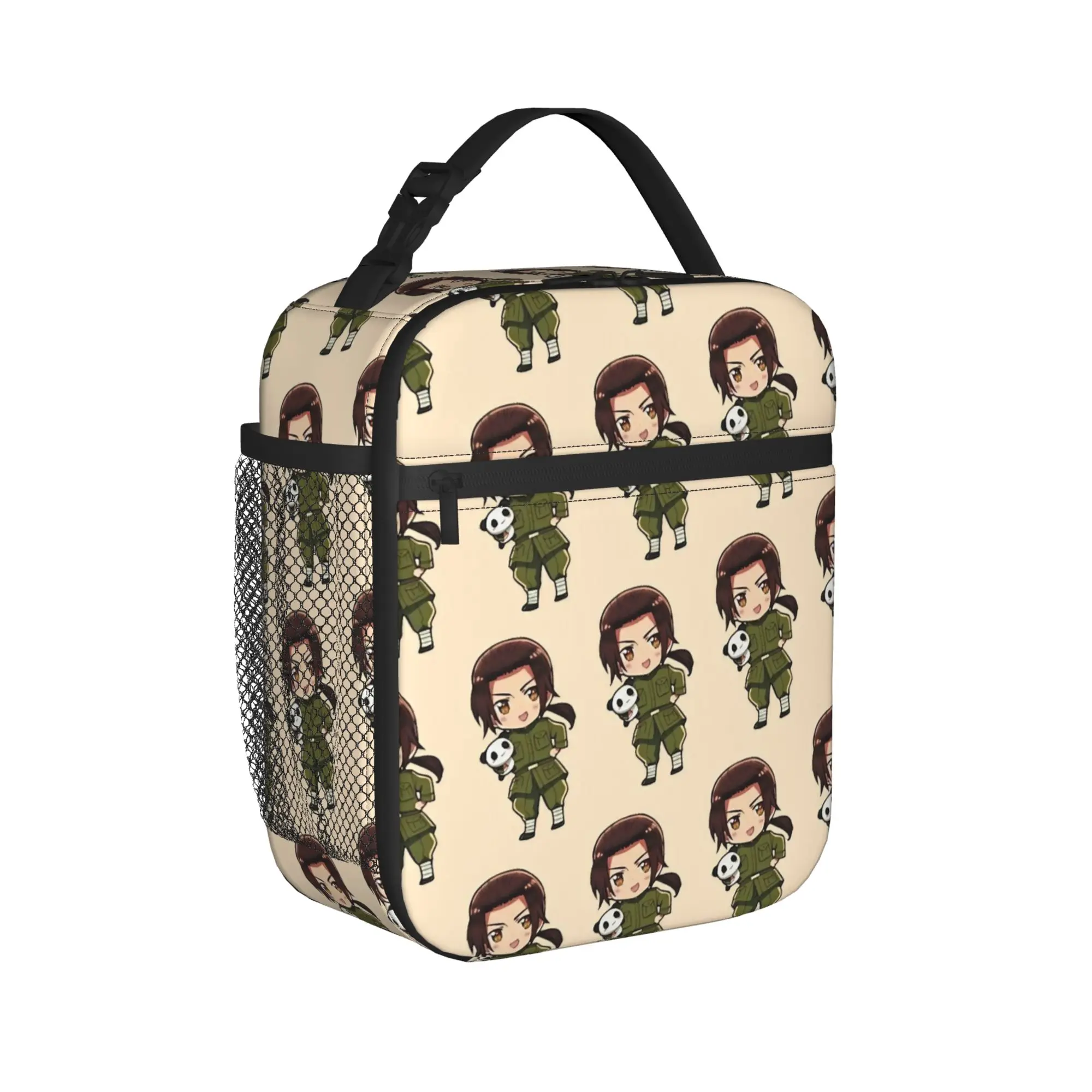 Lunch Boxes Hetalia Axis Powers Accessories  Lunch Container Ins Style Cooler Thermal Lunch Box For School