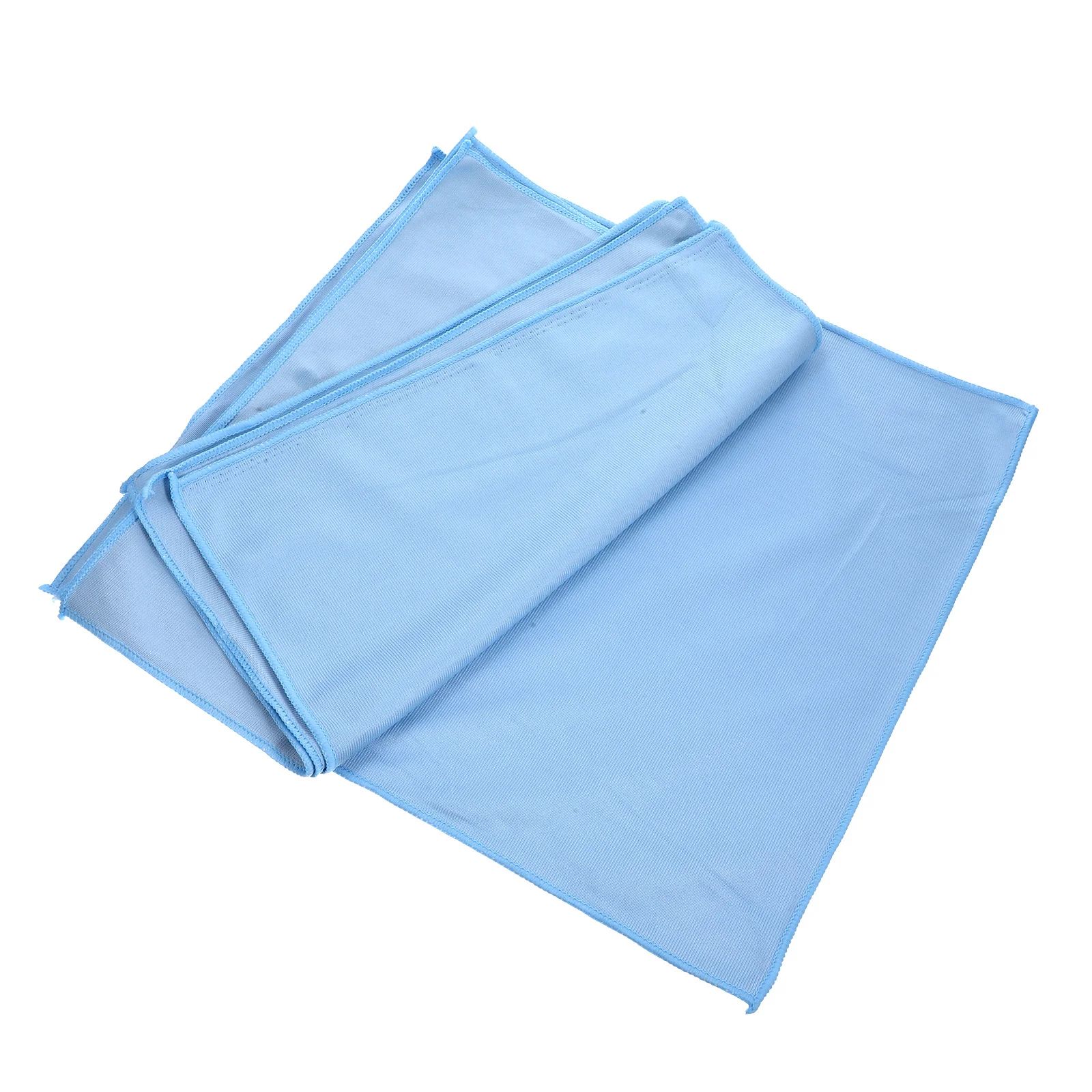 

4Pcs Wash Cloths Micro Fiber Cloth Cleaning for Glasses Window Counter Top Dish Cup Reusable Towels for Housekeeping Supplies