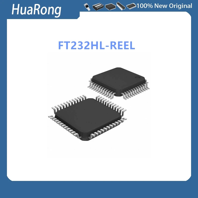 2 pz/lotto FT232HL-REEL FT232HL FT232 LQFP48