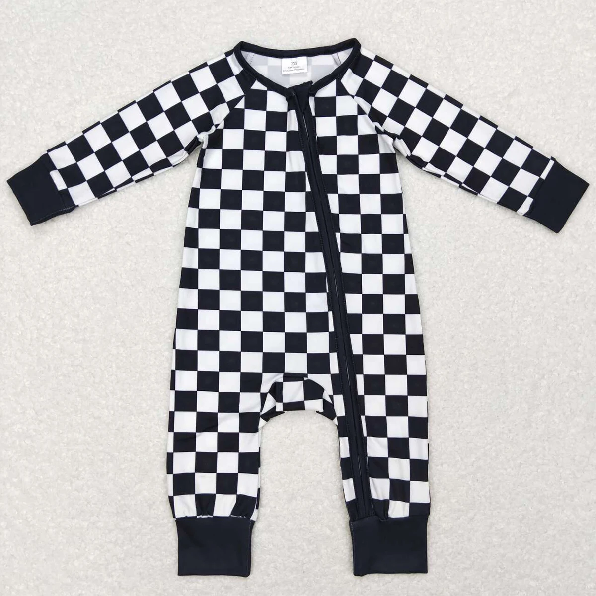 Wholesale Hot Sale Baby Kids Clothes Newborn Toddler Children\'s Clothing Duck Brown Zip-up Long-sleeved Onesie Rompers