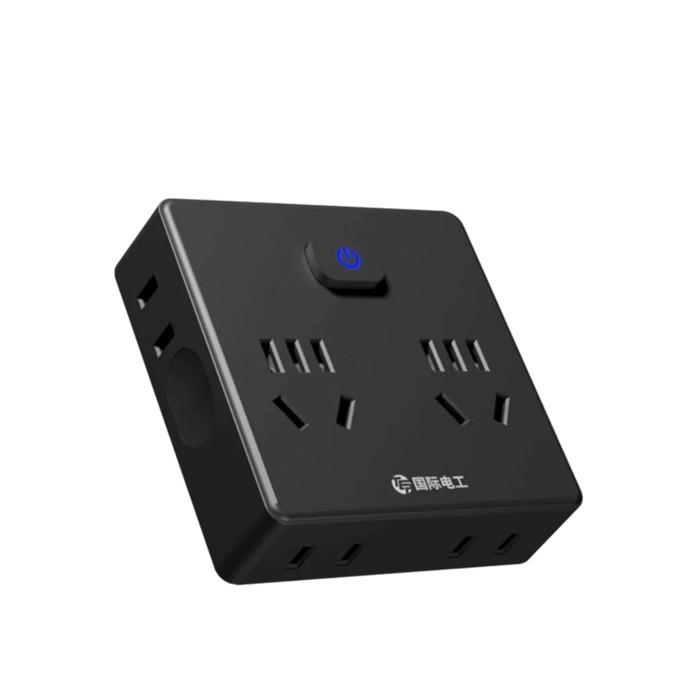

Многопортовая ультратонкая сетевая розетка с плоским штекером, портами USB-C, удлинитель, расширитель розеток, настенная розетка для офиса