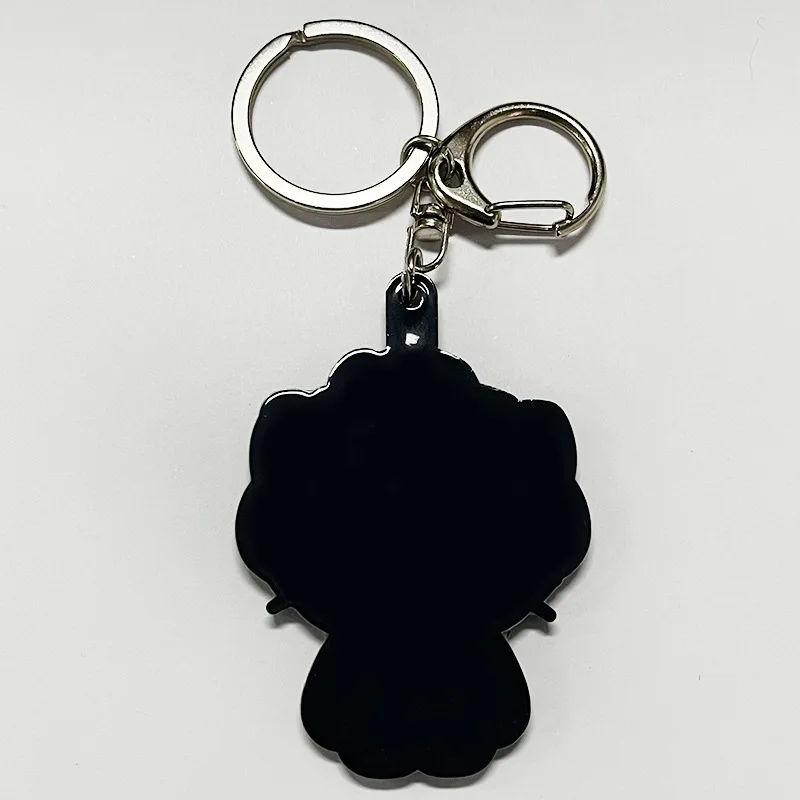 Evangelion Mecha Kitty Enamel Key Chain Hello Kitty Keychain Women Fashion Jewellery Backpack Decorate The Keychain For Girls view 4