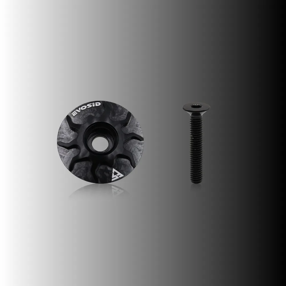 

Ультралегкая верхняя крышка рулевой колонки для велосипеда 28,6 мм с винтом, из алюминиевого сплава, для MTB и шоссейных велосипедов, с ЧПУ, разноцветная, аксессуары для велоспорта