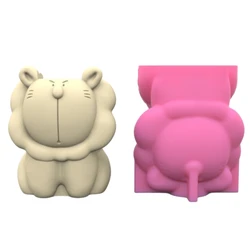 Versatile Silicone Mold Flower Pots Mould Cement Ornament Animal Planter Molds