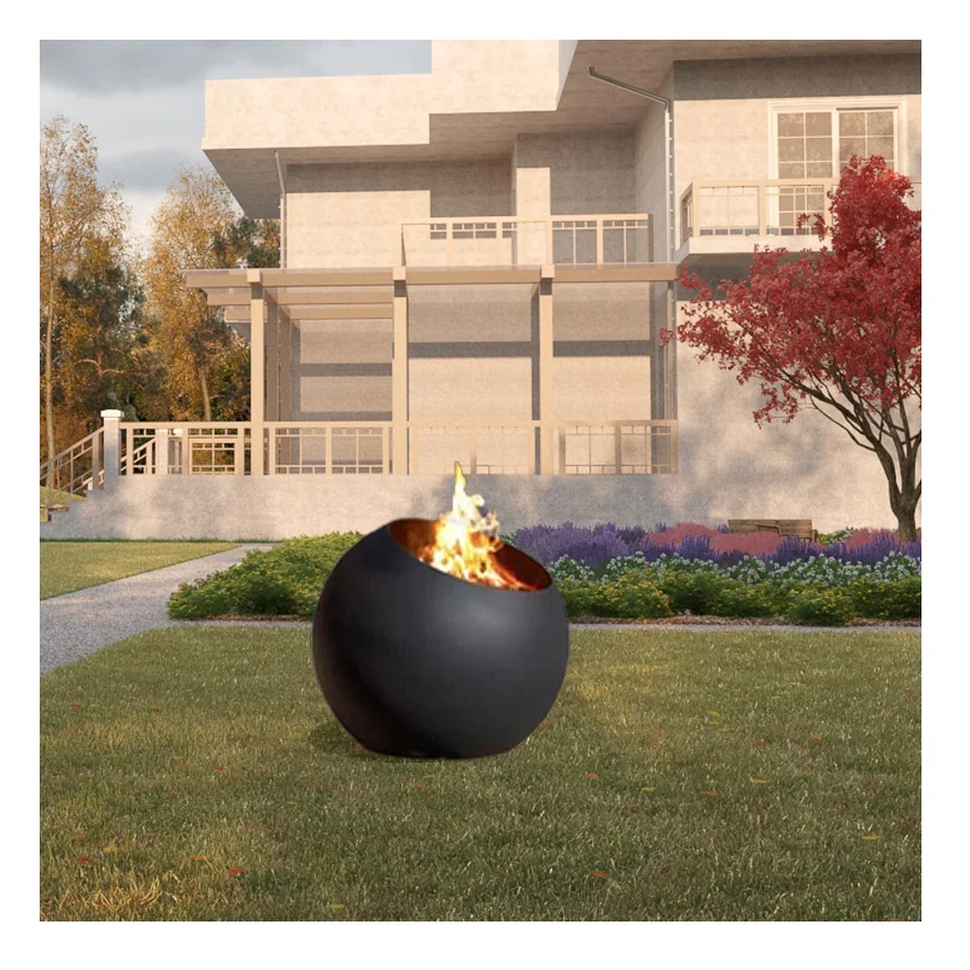 

Indoor Decor Wood Burn Stove Warm Fire Freestanding Decorative Wood Burning for Home