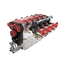TOYAN FS-L400WGC 4 Cylinder 4 Stroke Water Cooled Nitromethanol Engine Model Toy Can Be Used for DIY Remote Control Model