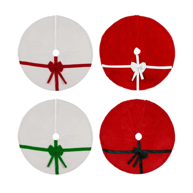 Weiche Weihnachtsbaum-Basisabdeckung für Weihnachtsgeschenkbereich-Styling 3XUF – Detail 1