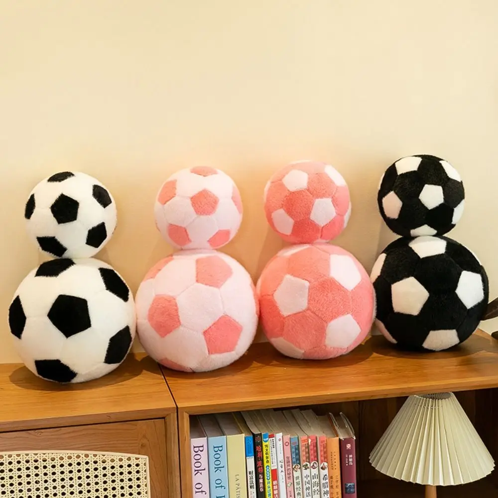 Creative Ball Shape Soccer Ball Throw Pillow Soft Funny Football Plush Toy Ins Stuffed Children Toys