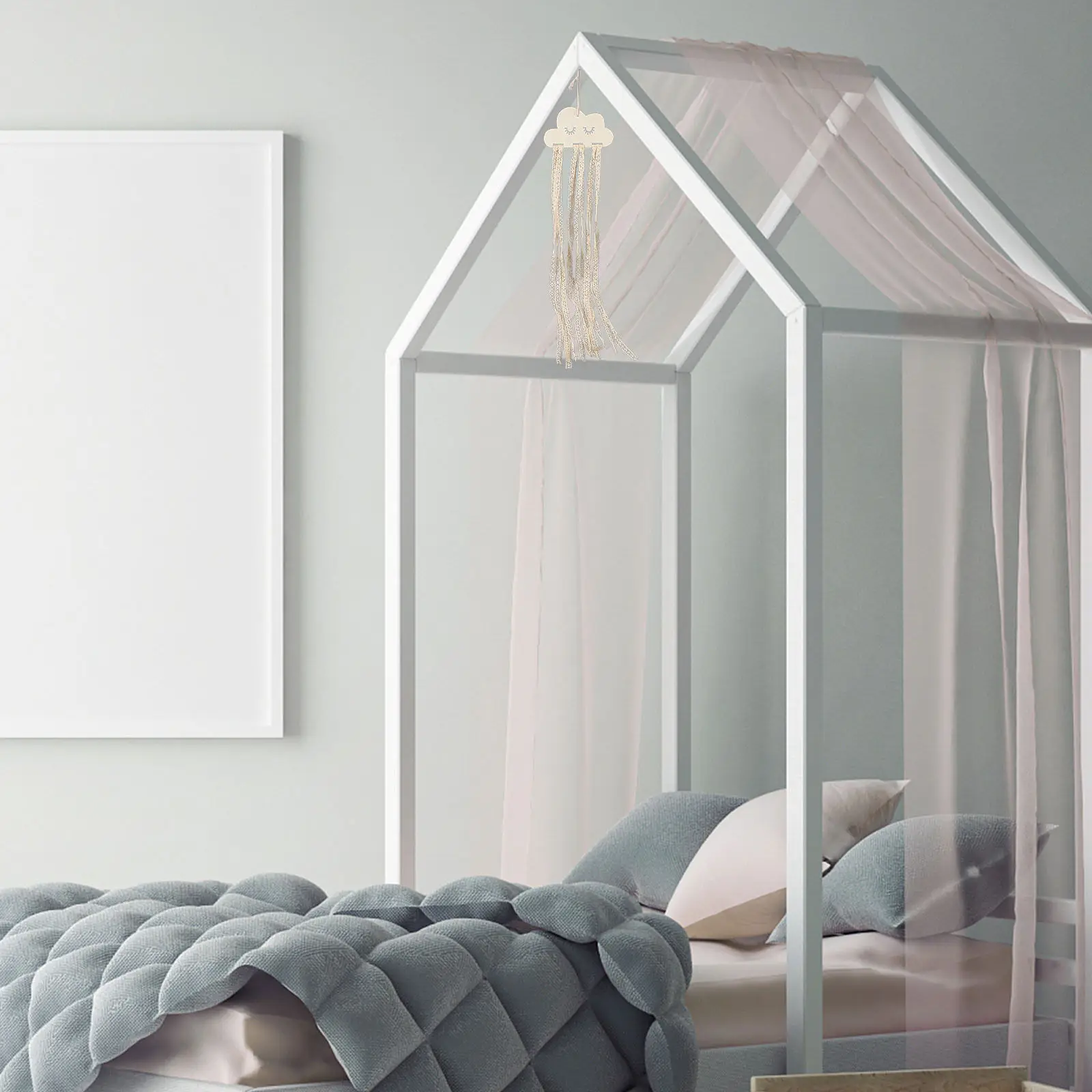 

3Pcs Bow Organizer Hair Clip Holder Headband Holder Wall Hanging Storage for Girls Hair Accessories Nursery Decor