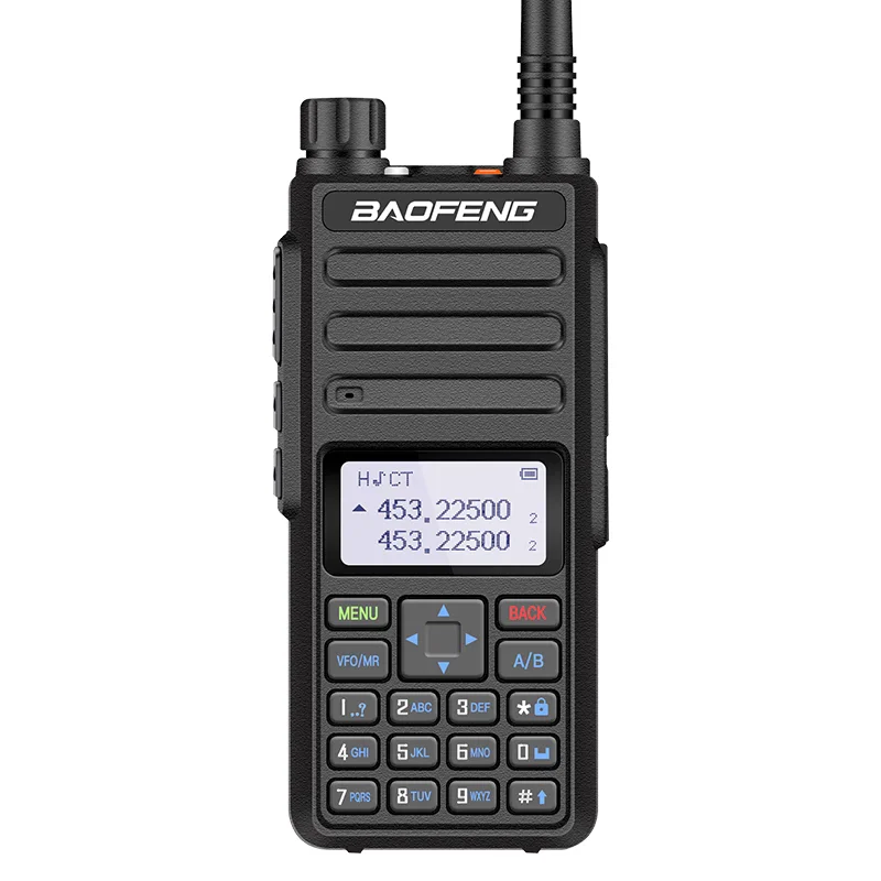 Baofeng New H6 Walkie-talkie Power 10W IP55 Portable Ham Radio Dual Band HF Transceiver Two Way Radio Station BF-H6 High Power