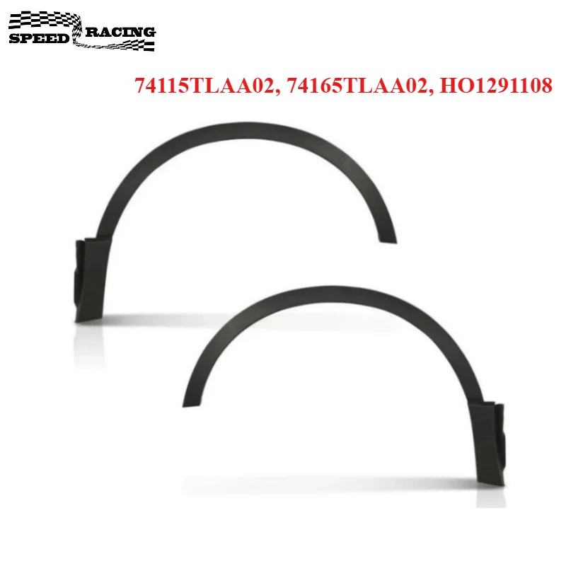 

74115TLAA02, 74165TLAA02, HO1291108, HO1290108 Fender Trim Set for 2017-2022 Honda CR-V Front Driver and Passenger Side