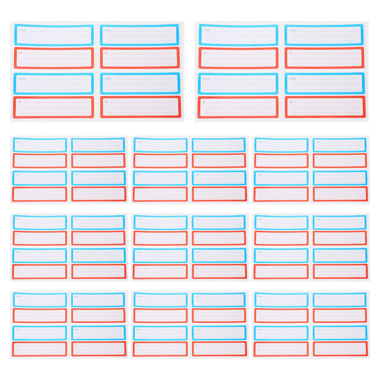 Blank Address Labels Mailing Shipping Office Adhesive Halloween Christmas Blank Label Stickers Blank Labels Stickers 20Pcs