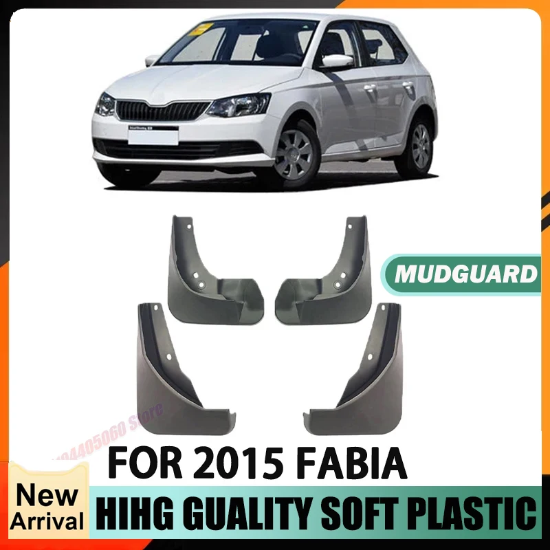 Car Front and Rear Wheel Special Fender Splash Retroper For 2015 Skoda Fabia FABIA