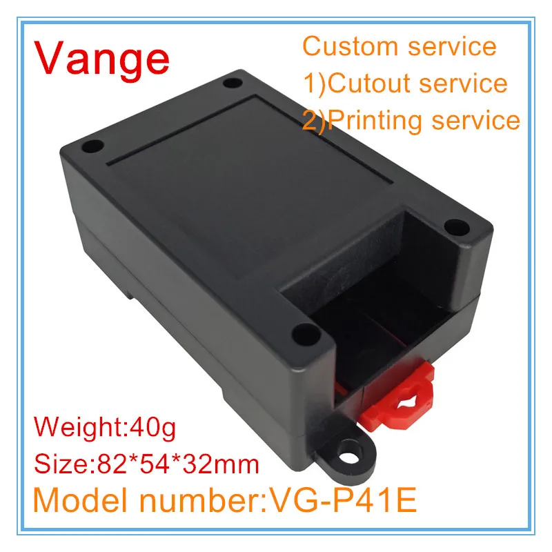 Vange PLC control box 82*54*32mm ABS plastic project box PCB enclosure