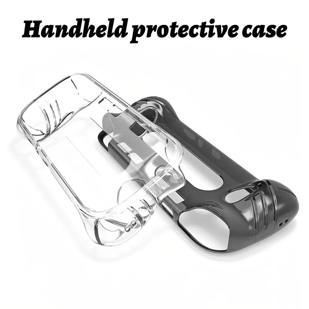 

Ultra-Thin TPU Case for AYN Odin 3 Game Console, Anti-Fingerprint Scratch-Resistant Protective Cover, Transparent/Black Options