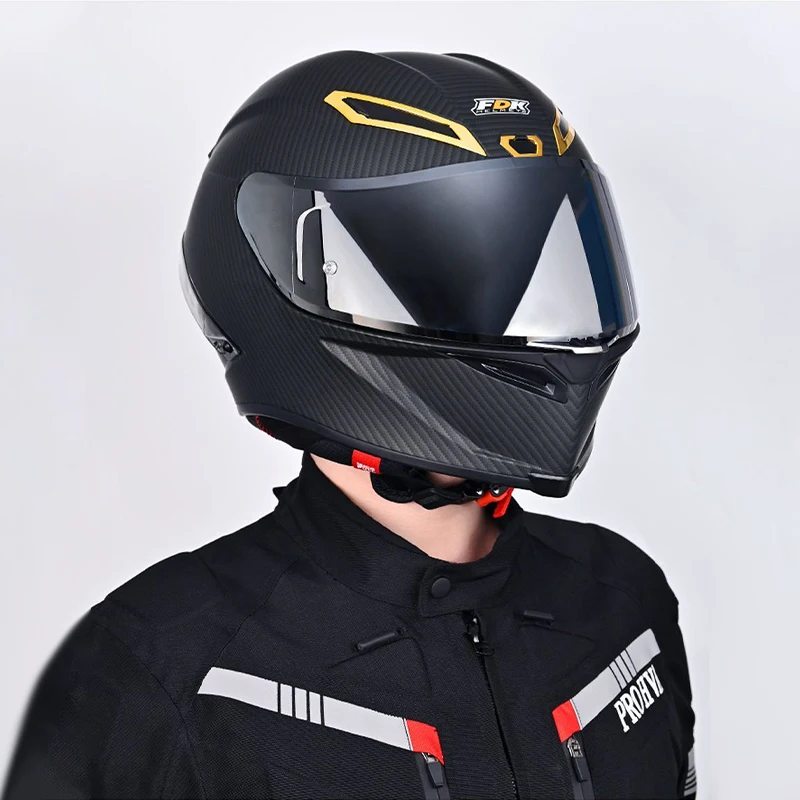 Full Face Pista Motorcycle Helmet Matte Black Motocross Racing Motobike Riding Helmet Casco De Motocicleta Four Season