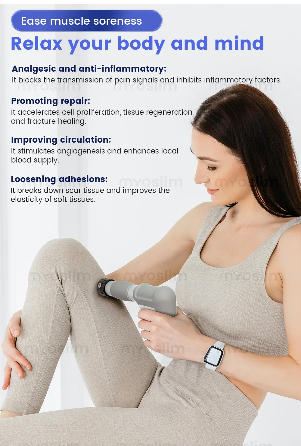 Tragbares Professionelles Physio-Magneto PEMF Magnetotherapie-Gerät - Neueste Schmerzlinderung und Therapie für Sportverletzungen in der Physiotherapie – Detail 11