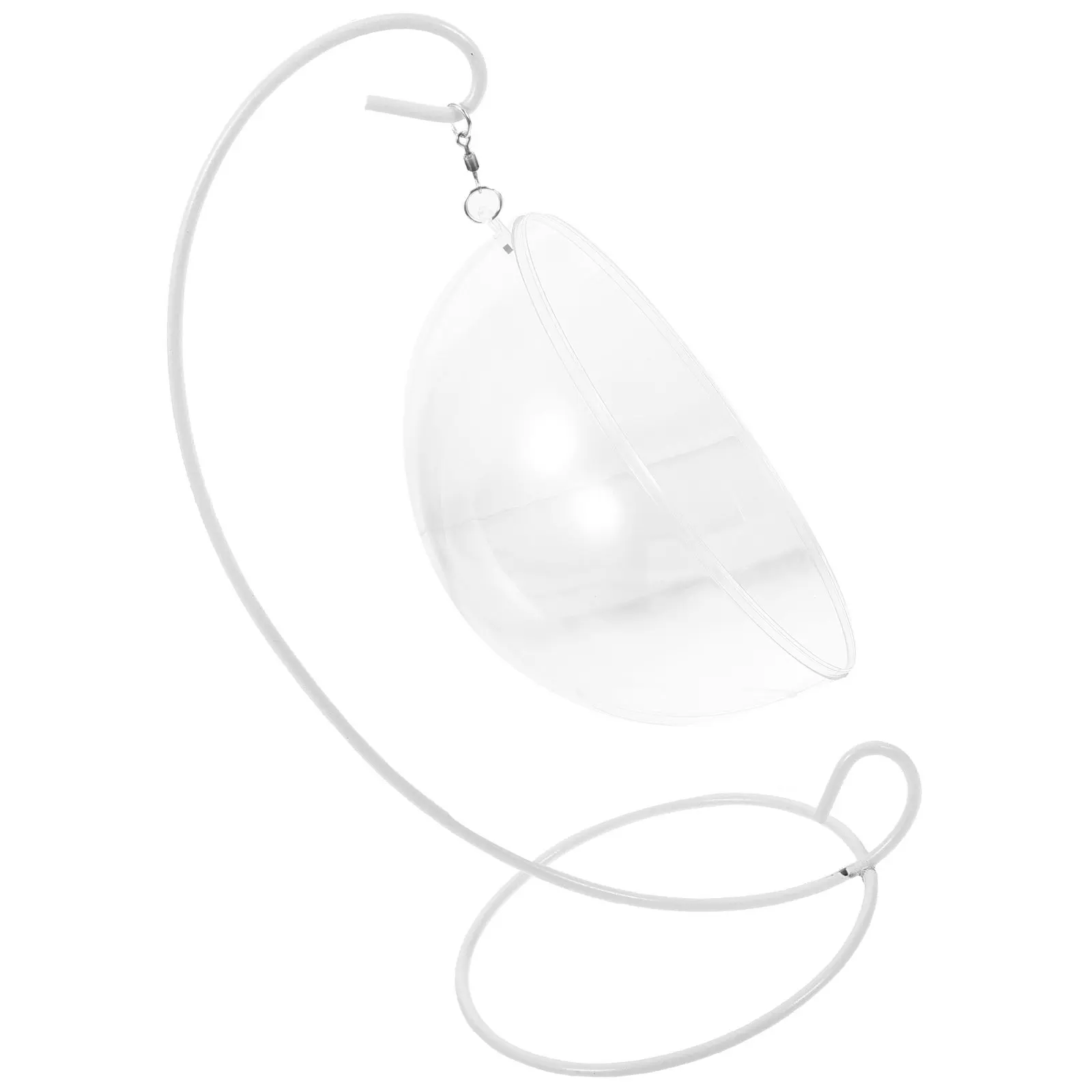 

Миниатюрное подвесное кресло-качели из кованого железа в масштабе 1:12 для миниатюрного домика, аксессуары для мебели, масштаб 1:12