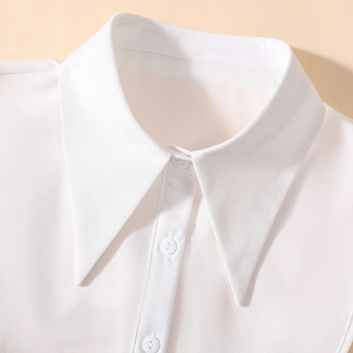 Women\'s Fashionable and Elegant Encrypted Chiffon Fake Collar Half Shirt Detachable Versatile Accessory Collar XF-C1