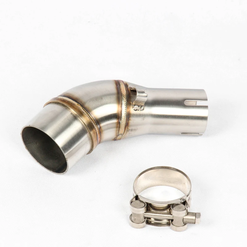 Slip On For YAMAHA MT03 MT25 2016-2025 Motorcycle Full Exhaust Systems Middle Link Pipe 51MM Muffler With DB Killer