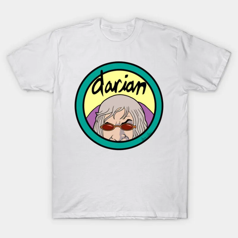 Daria The Series Graphic T‑Shirt 90s Retro Cartoon Sick Sad World Print Tees Unisex Short Sleeve Streetwear Casual Tops Fan Gift