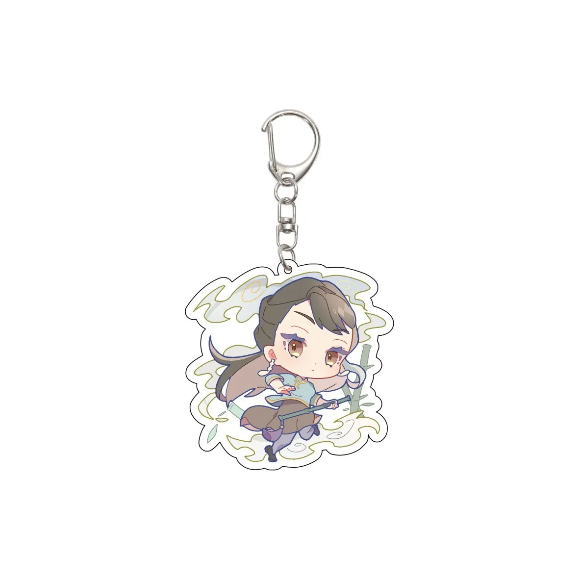 55MM Anime Identity V Keychain Alice Derose Joker Aesop Carl Antiquarian Frederick Kreiburg Marie Key Chain Christmas Gifts view 4
