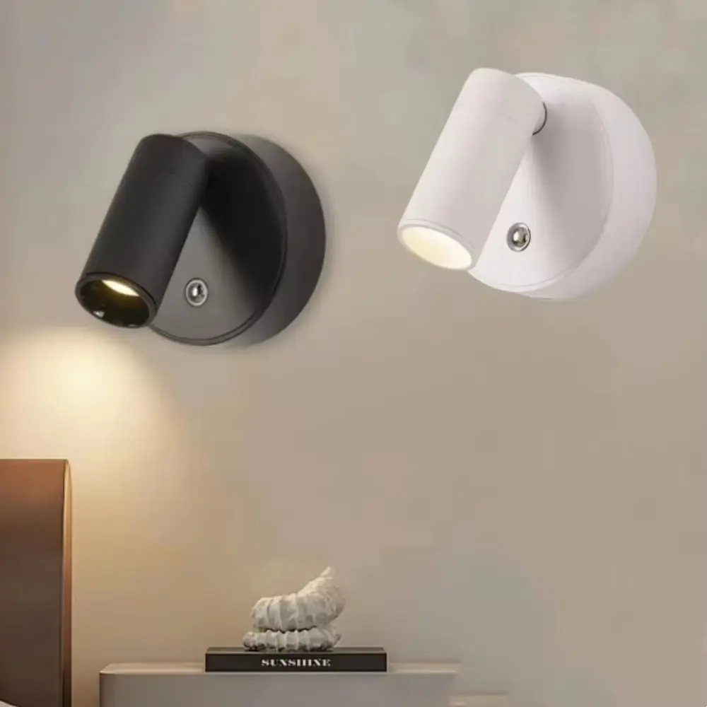 Wireless LED Wall Sconces Light Dimmable 0.5W Magnetic Wall Lamp Touch Sensor USB Rechargeable Touch Switch Spotlight Art Decor