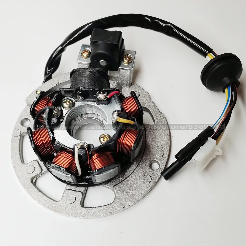 Scooter Coil Magneto Stator for Yamaha Minarelli Aerox 50 Axis Breeze JOG50 R JOG RR XH90 Neos Why zuma 50cc 2-stroke AC