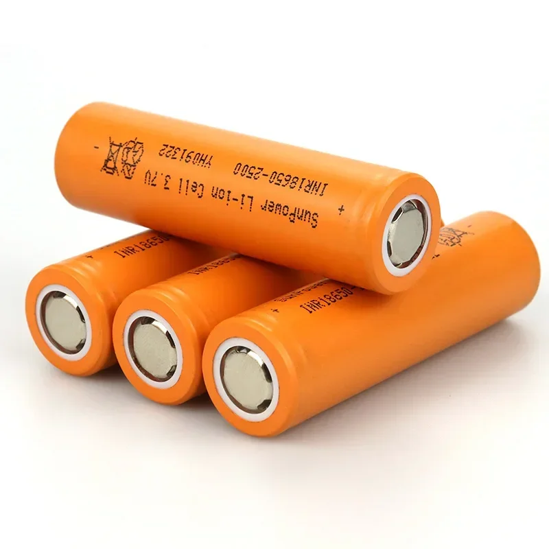 Original 18650 Battery 3.7V 2500mAh High Current Discharge Power Lithium Cell