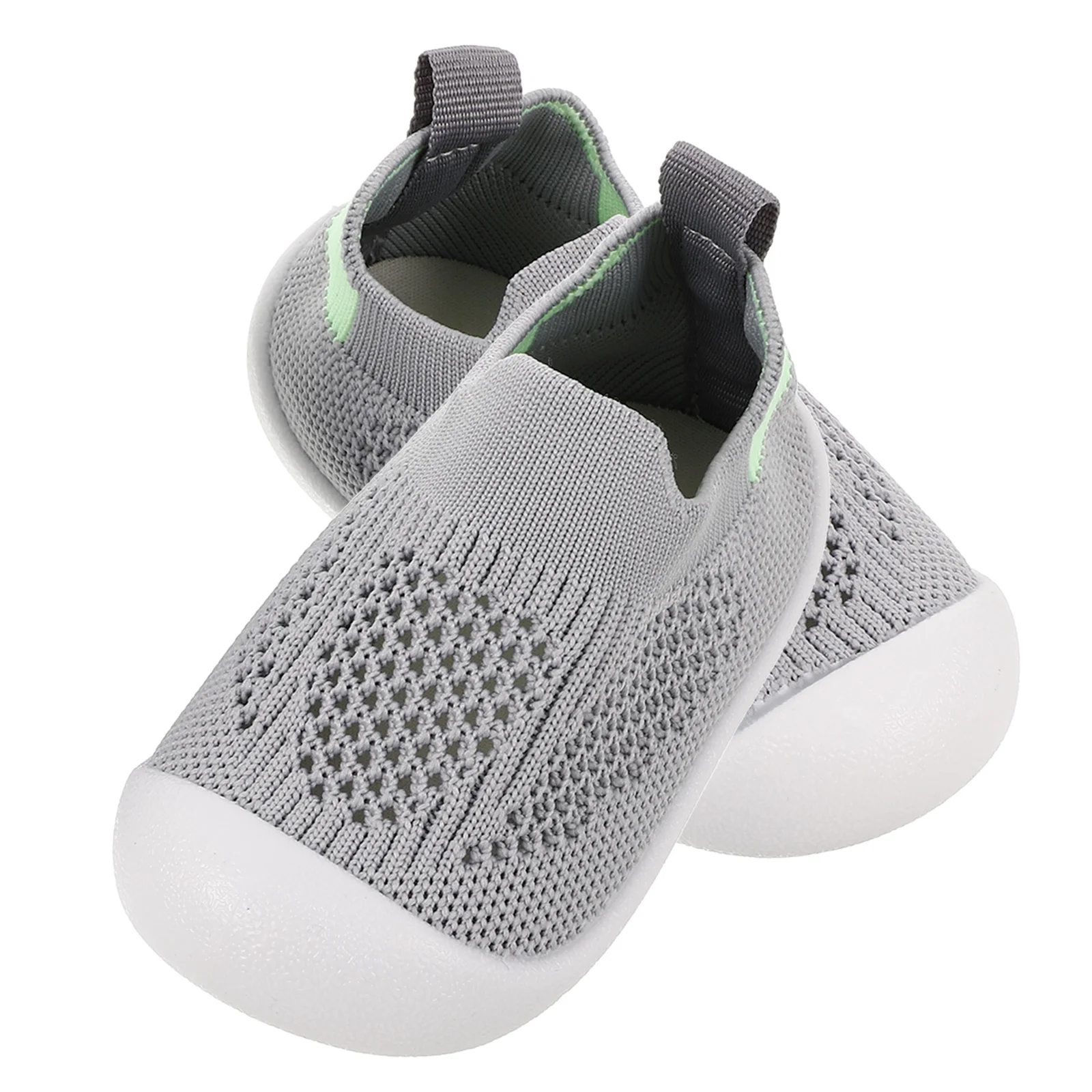 

Infant Baby Shoes Mesh Sneakers with Soft Sole Non-Slip Base Slip-on Style Lightweight Comfortable Walking Shoes for Toddlers