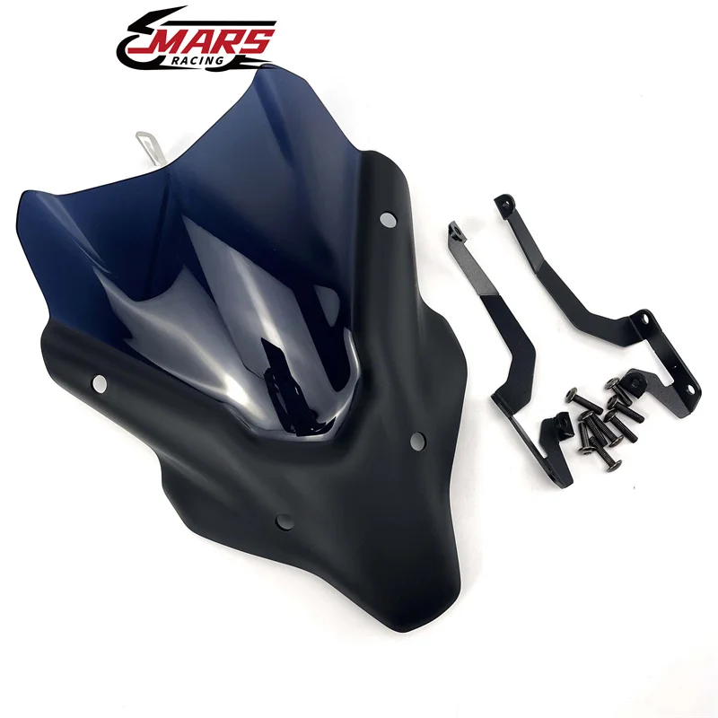 Dla YAMAHA nowy MT07 MT-07 FZ07 mt07 2021 2022 2023 2024 akcesoria motocyklowe zestaw szyby przedniej deflektor Fairing Cover