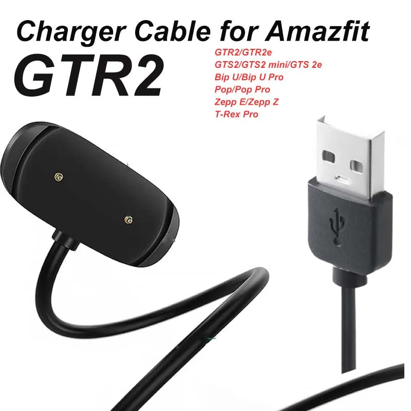 Für Amazfit GTS 2/GTS 2 Mini/GTR 2e/Bip 5/Bip 3/Bip U Schnelle Ladegerät USB Ladegerät Smart Uhr Ladekabel Ersatz Ladegeräte