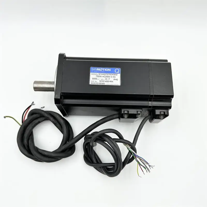 

Горячая распродажа: Оригинальный серводвигатель Sanyo Denki Q1AA07075DXS02 по оптовым ценам