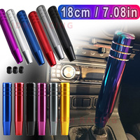 18cm Car Universal Gear Shift Knob MT Gear Stick Lever Shifter Knob Handle Aluminum Extended Gear Shifter Gear Head Knob Manual
